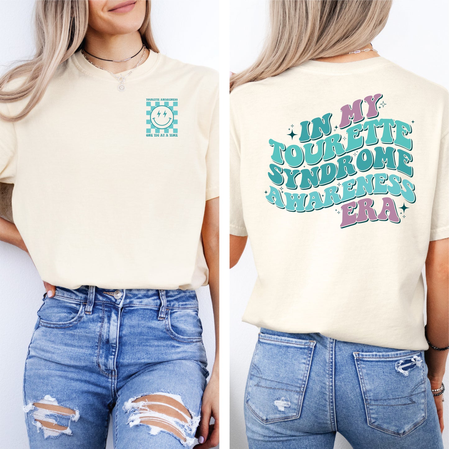 In My Tourette Awareness Era Comfort Colors Tee