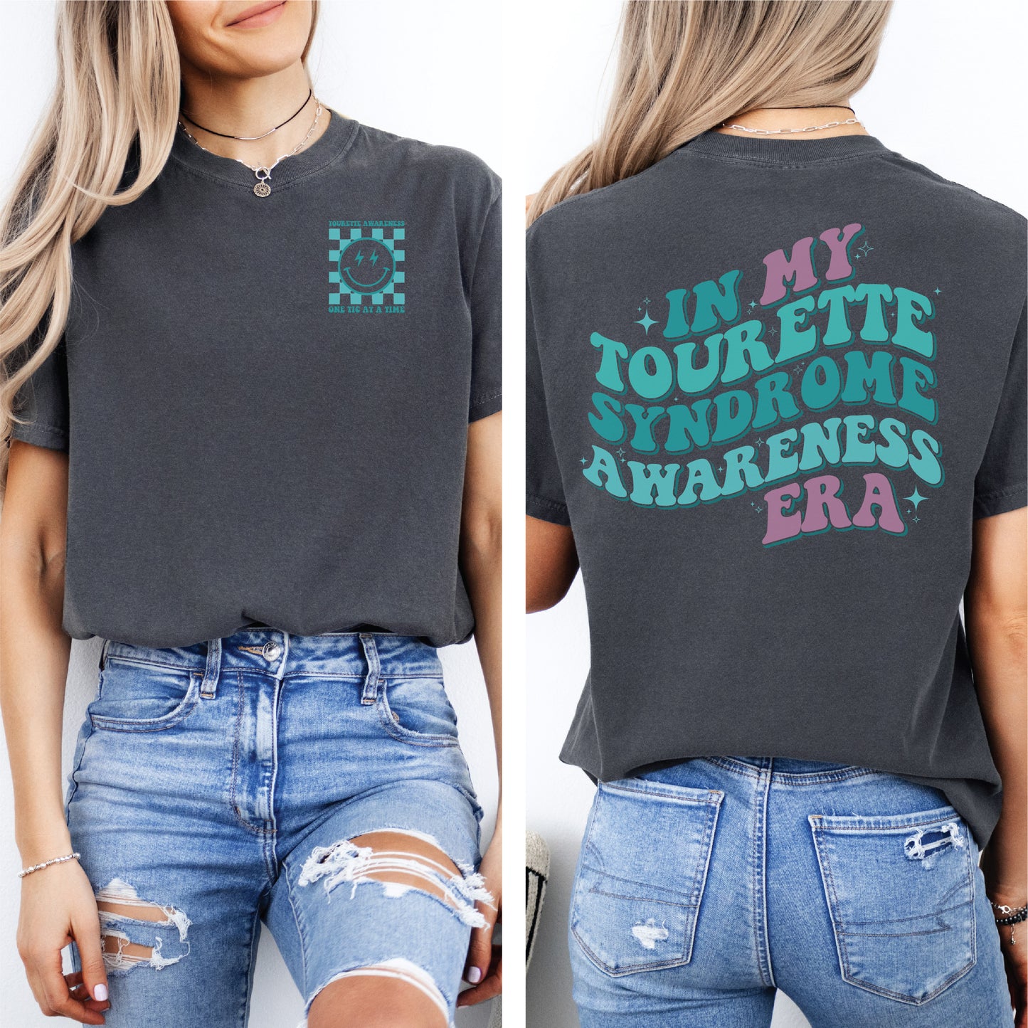 In My Tourette Awareness Era Comfort Colors Tee