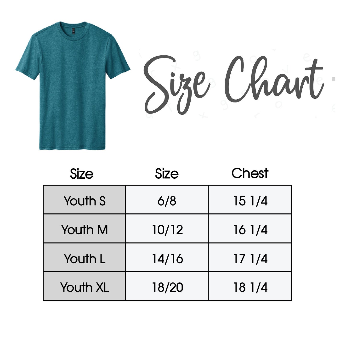 I Wear Teal For... Custom Name Youth Tri-Blend Tee