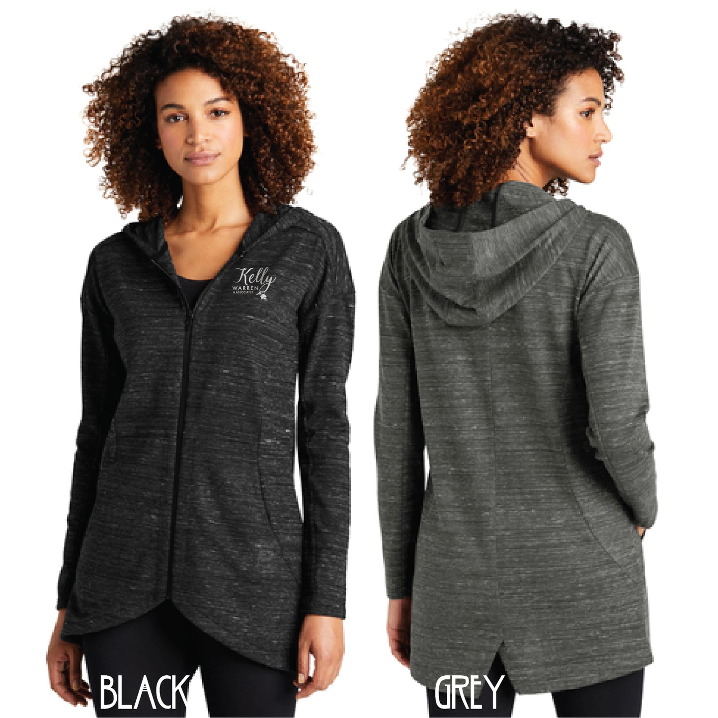 KWA Ladies Ogio Hooded Full Zip Tunic