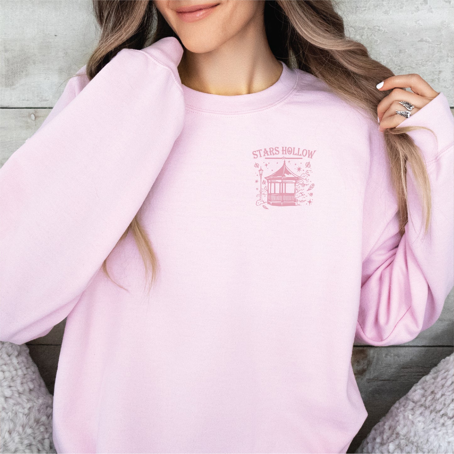 Gilmore Girls Cozy Stars Hollow Crew Sweatshirt