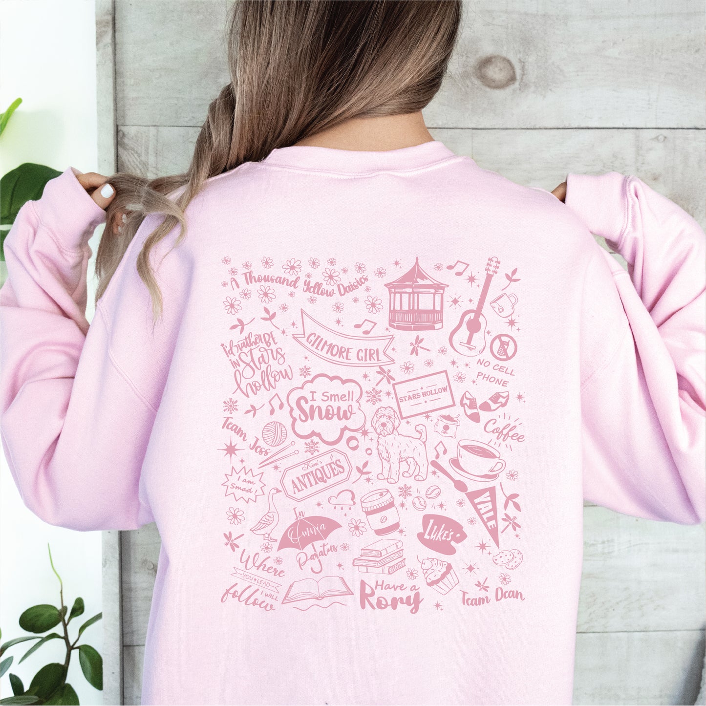 Gilmore Girls Cozy Stars Hollow Crew Sweatshirt