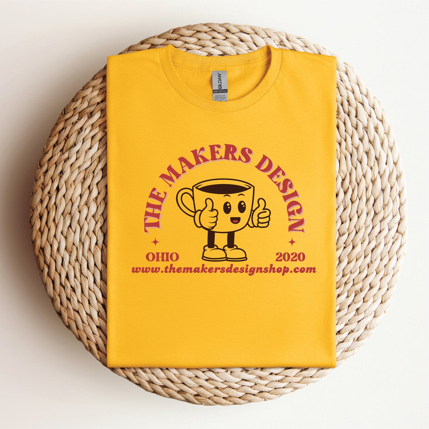 New Release - Makers Coffee Logo - Tee & Raglan Option