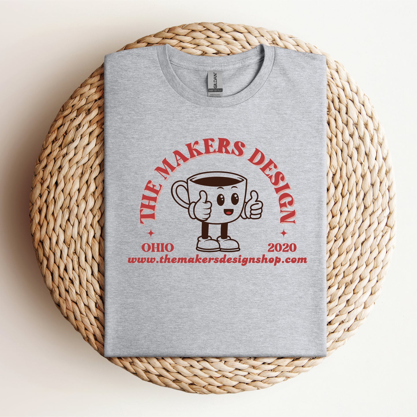 New Release - Makers Coffee Logo - Tee & Raglan Option