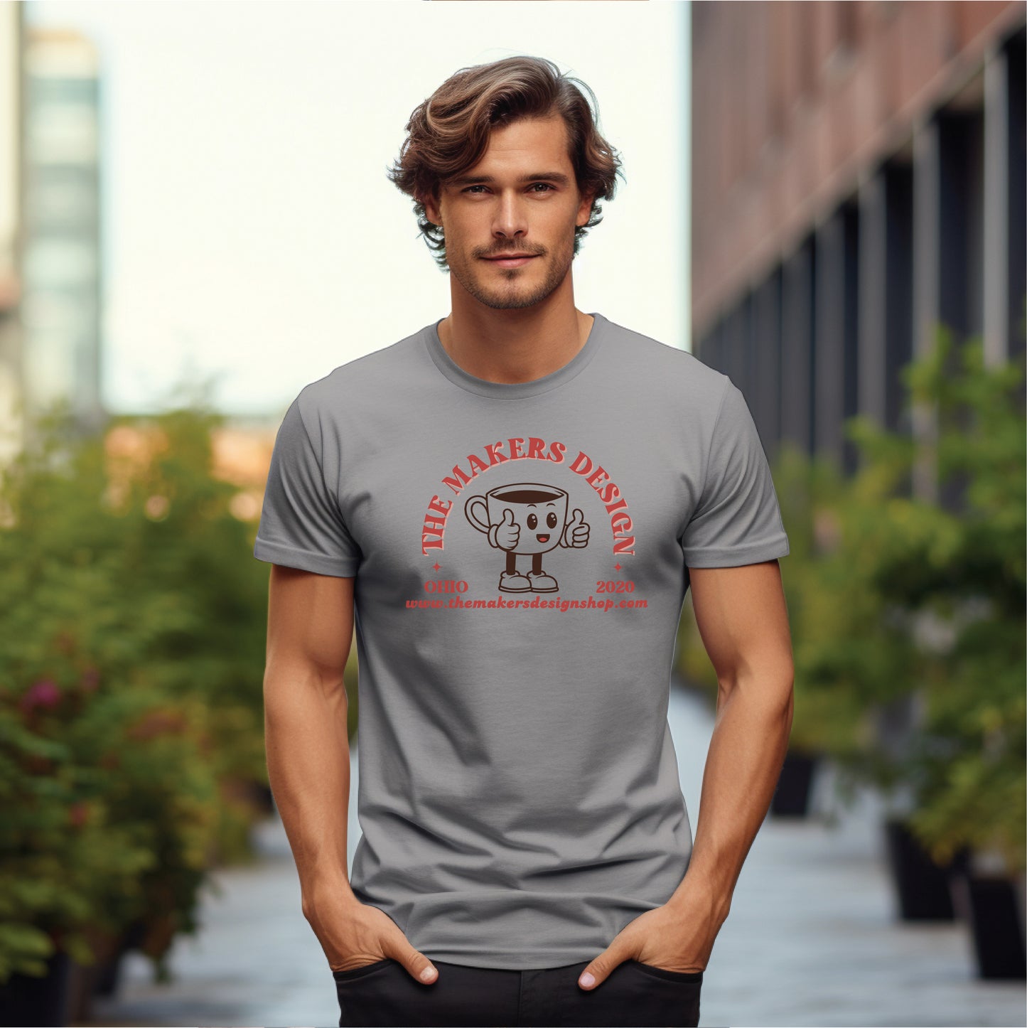 New Release - Makers Coffee Logo - Tee & Raglan Option