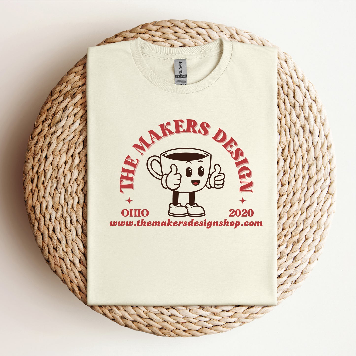 New Release - Makers Coffee Logo - Tee & Raglan Option