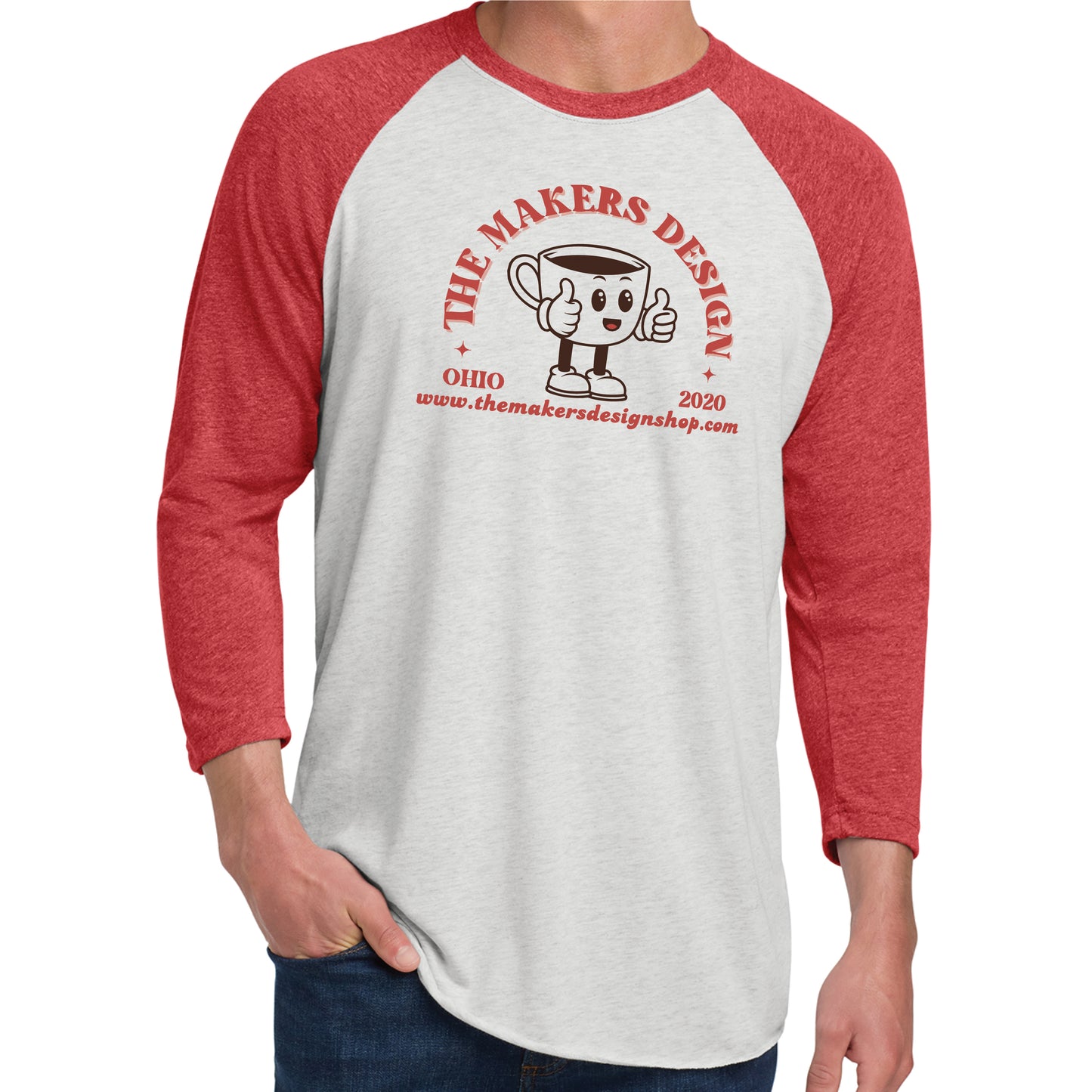 New Release - Makers Coffee Logo - Tee & Raglan Option