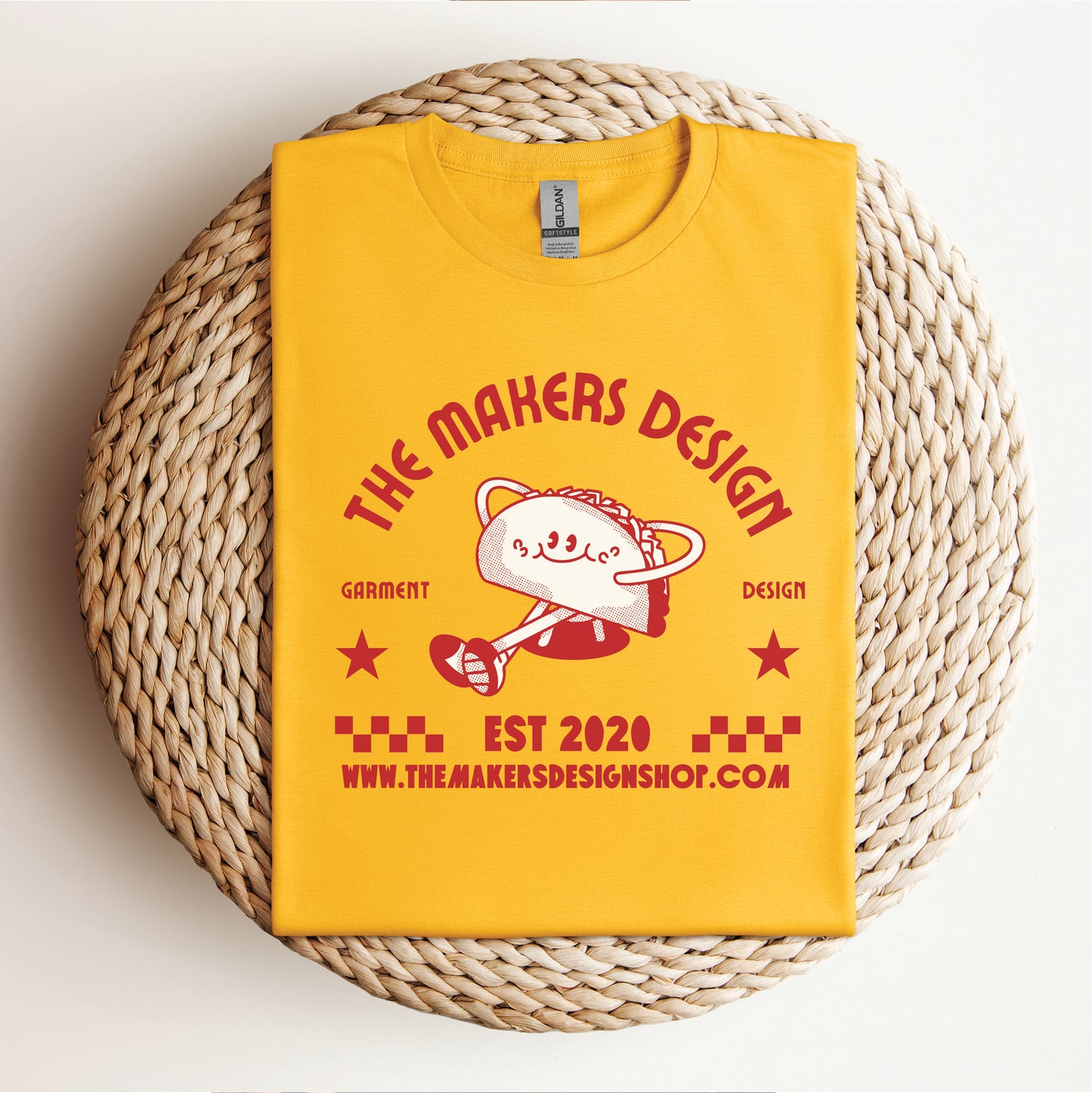 NEW RELEASE -  Makers Taco Logo Tee