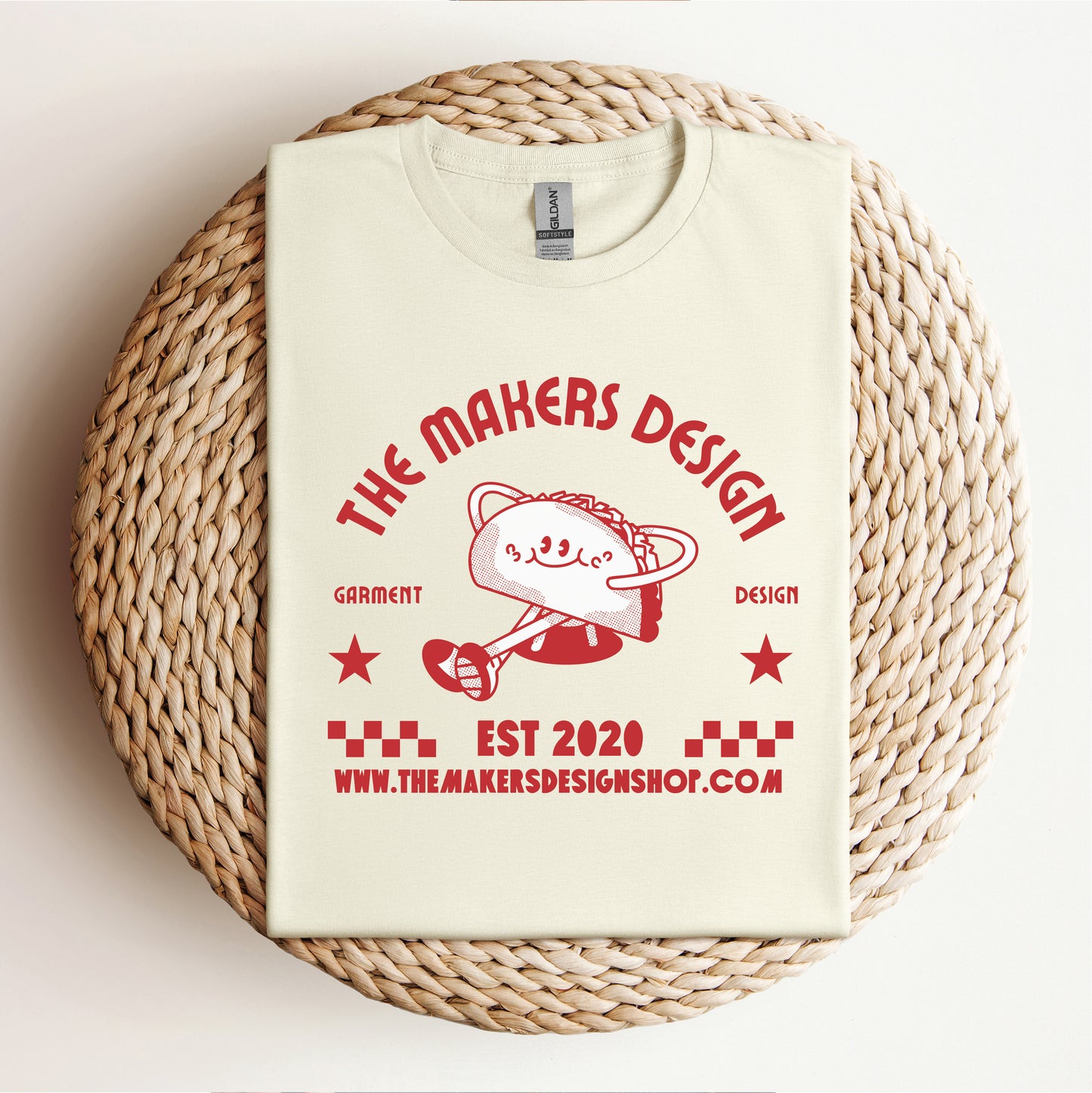 NEW RELEASE -  Makers Taco Logo Tee