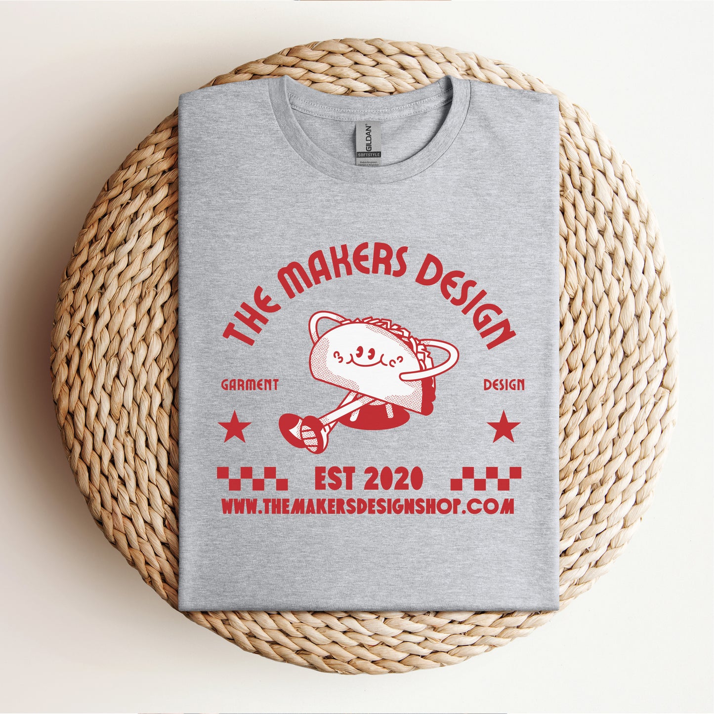 NEW RELEASE -  Makers Taco Logo Tee
