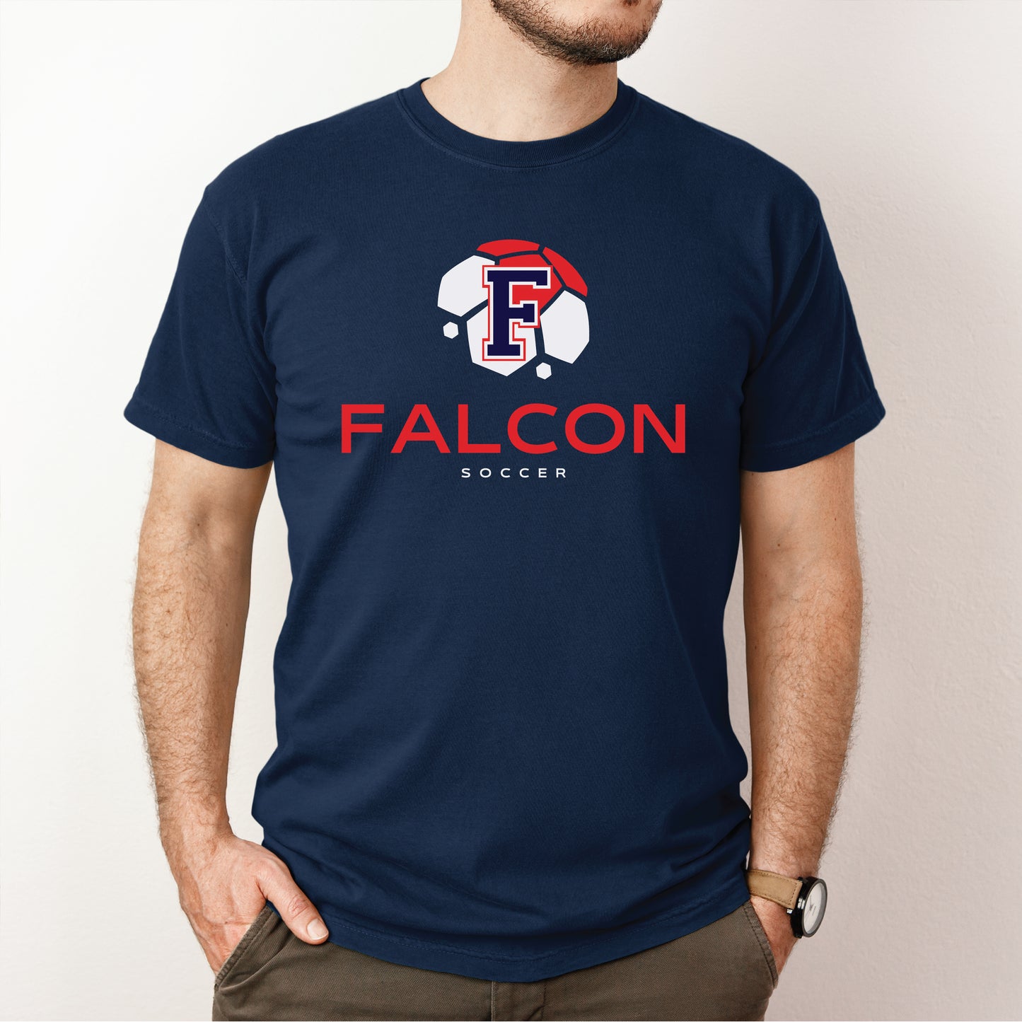 Comfort Colors Falcon Soccer Tee