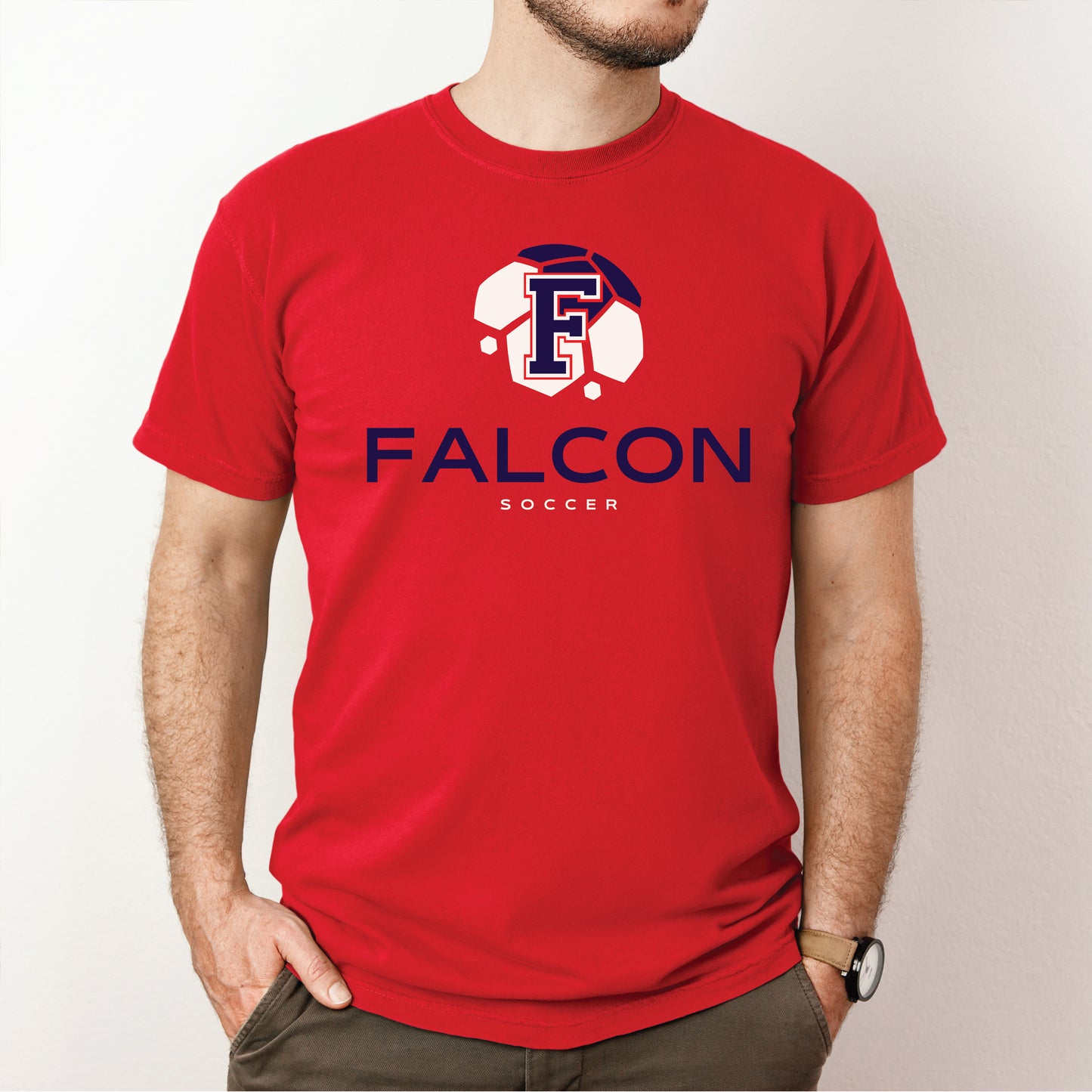 Comfort Colors Falcon Soccer Tee