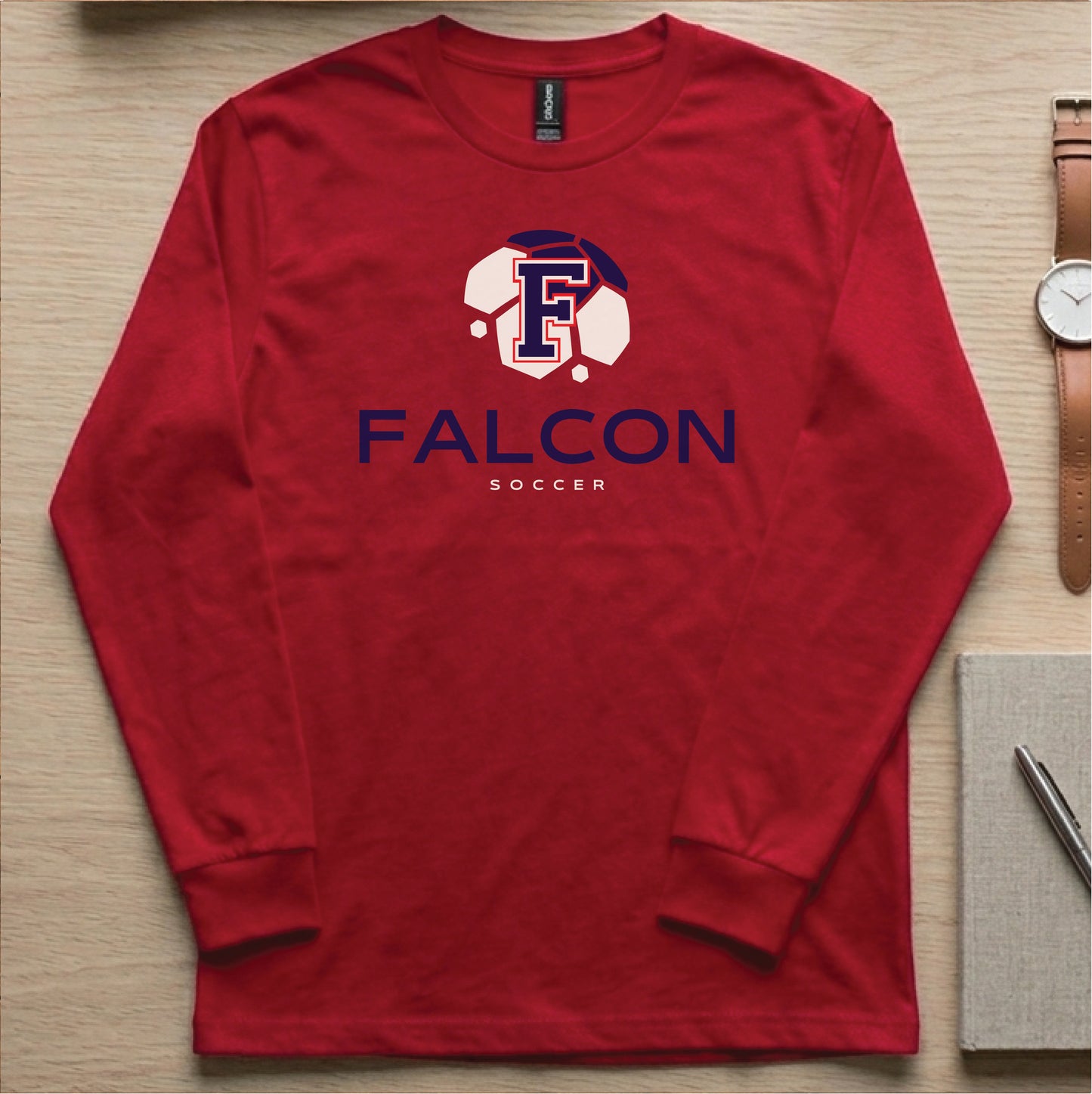Falcon Soccer Long Sleeve Tee