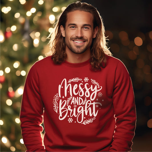 Messy & Bright Crewneck Sweatshirt