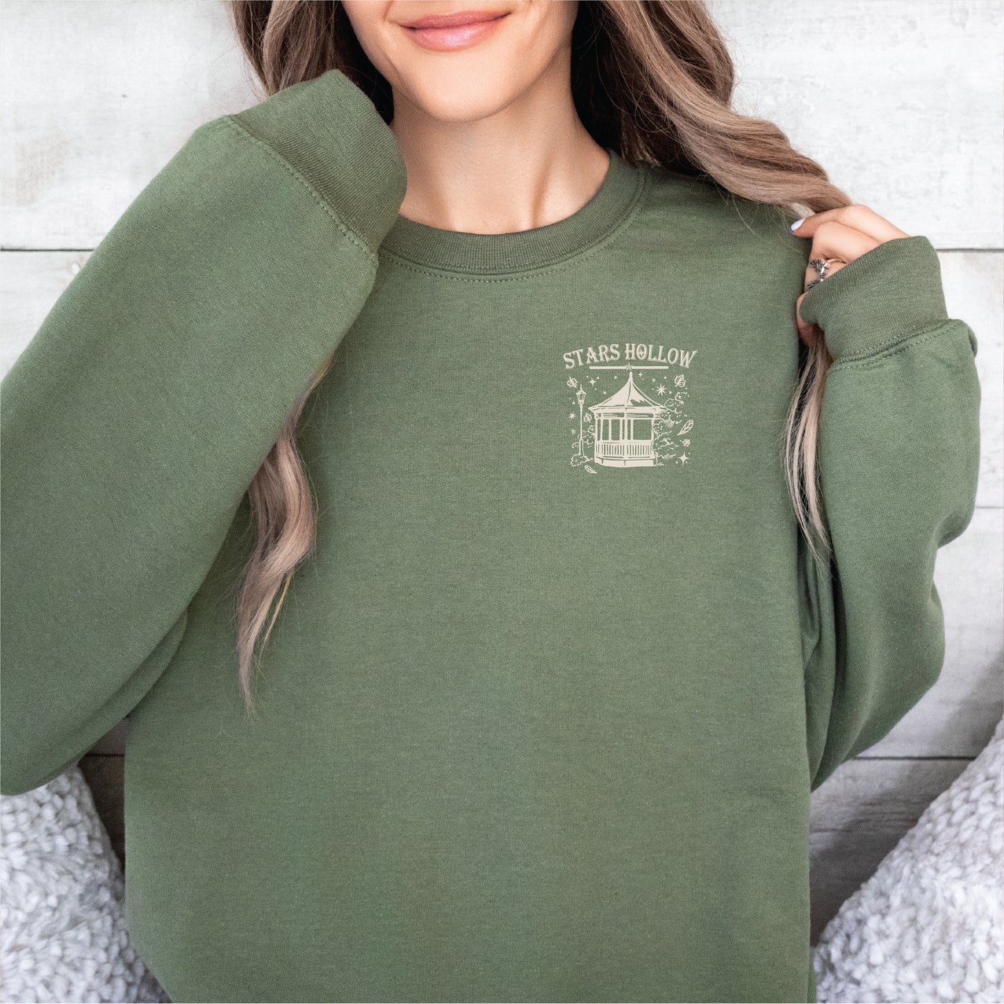 Gilmore Girls Cozy Stars Hollow Crew Sweatshirt