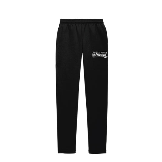 Penguin Swimming Open Bottom Sweatpants