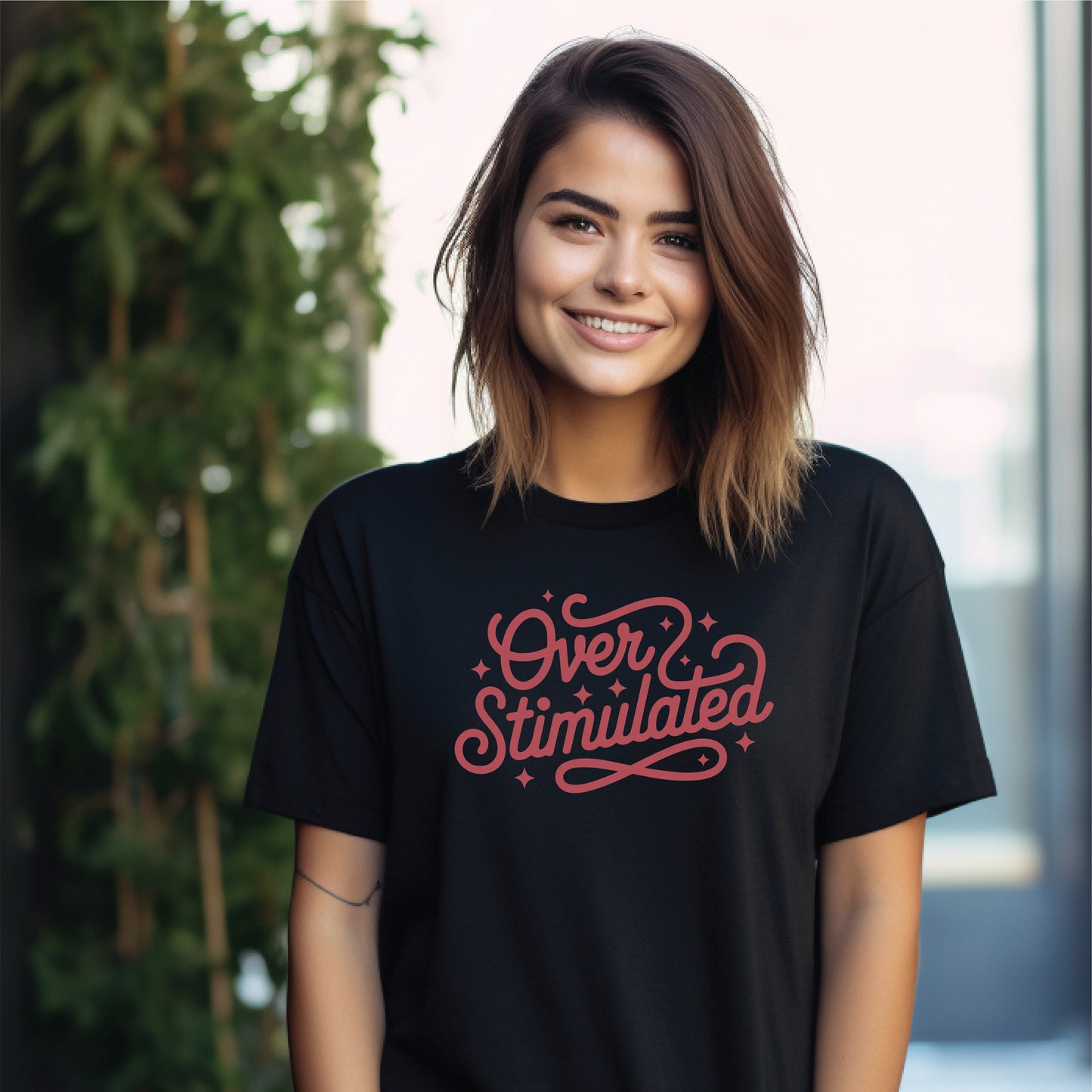 Overstimulated Comfort Colors Tee