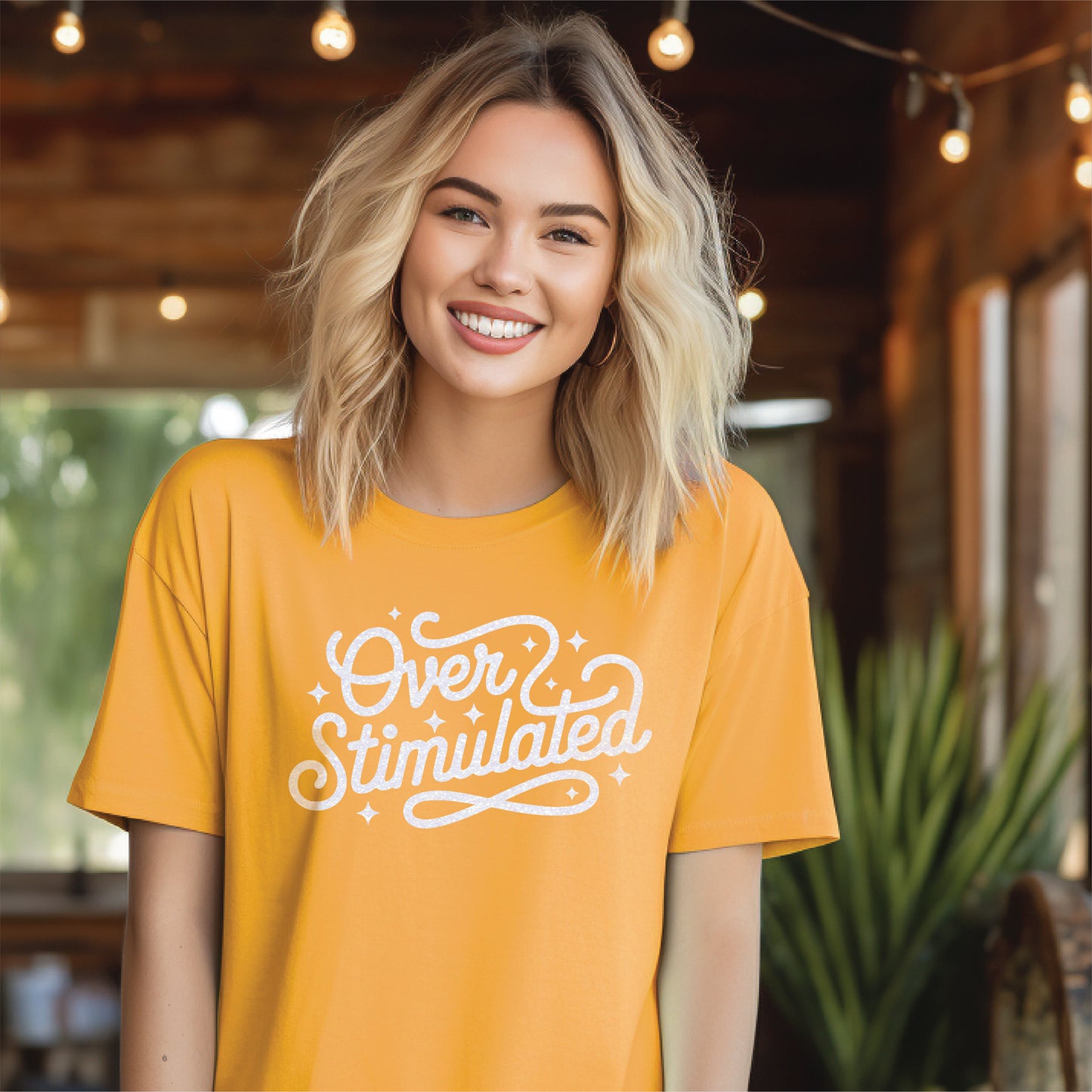 Overstimulated Comfort Colors Tee