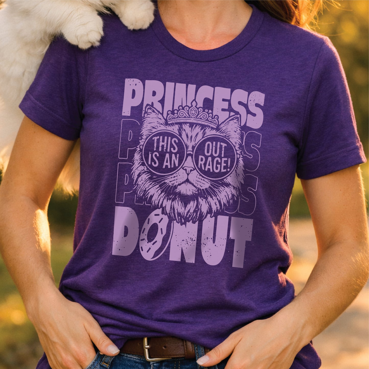 Princess Donut TriBlend Tee