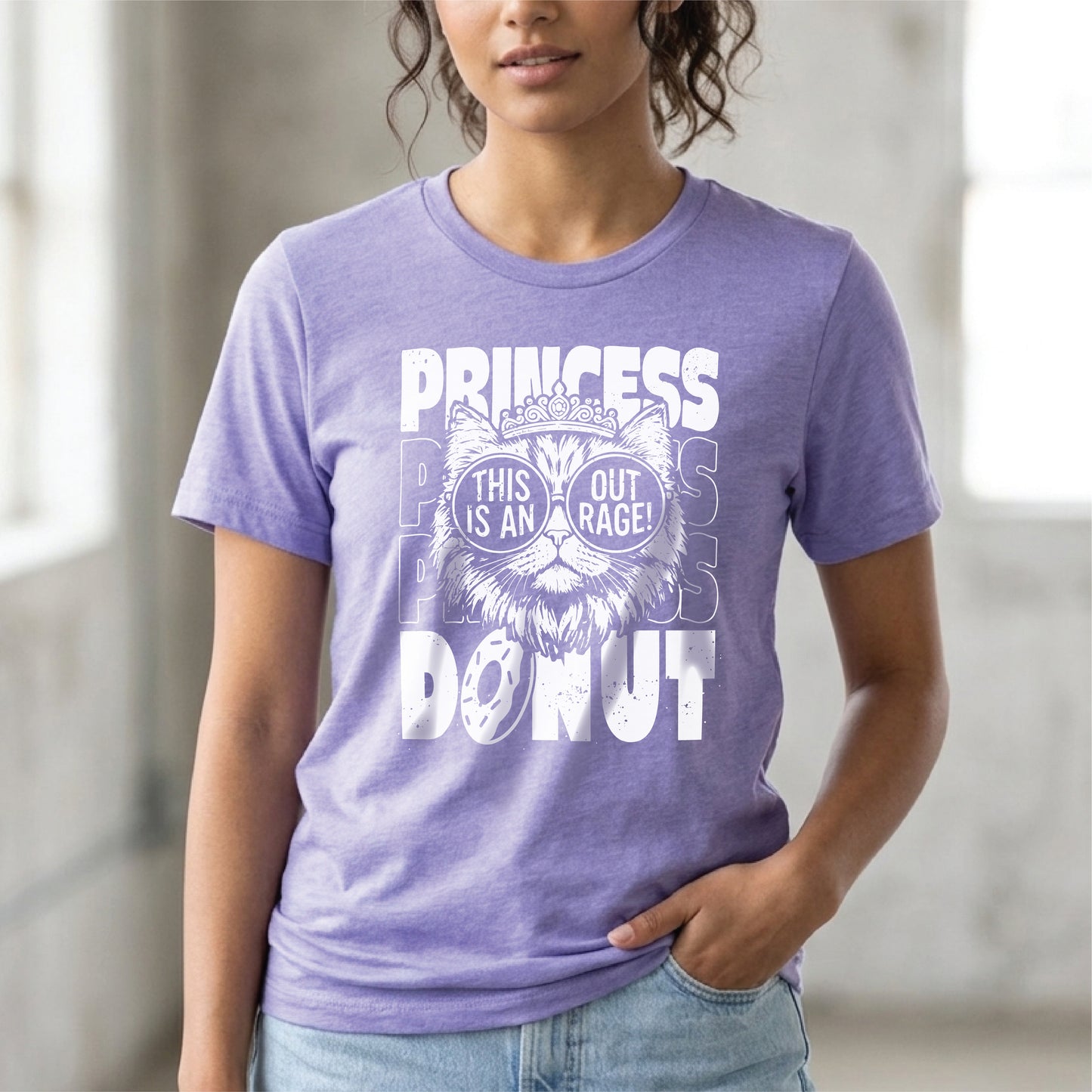 Princess Donut TriBlend Tee