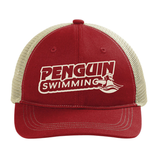 Penguin Swim Unisex Trucker Hat