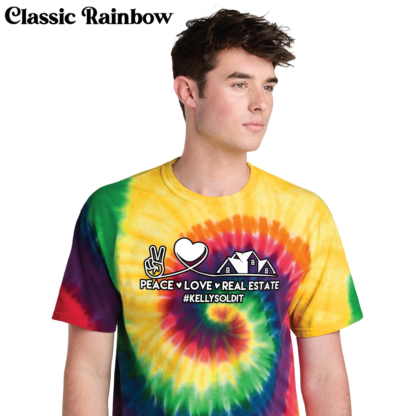 KWA Peace Love and Real Estate Tee