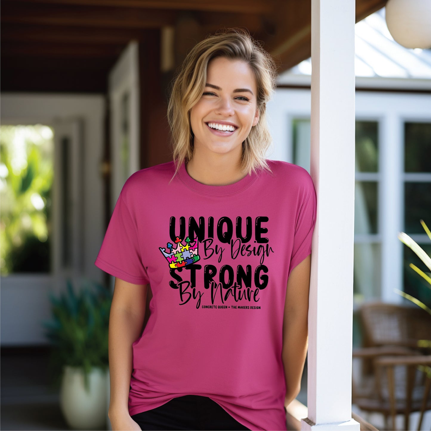 *FUNDRAISER* Unique By Nature, Strong By Nature Autism Awareness Tee