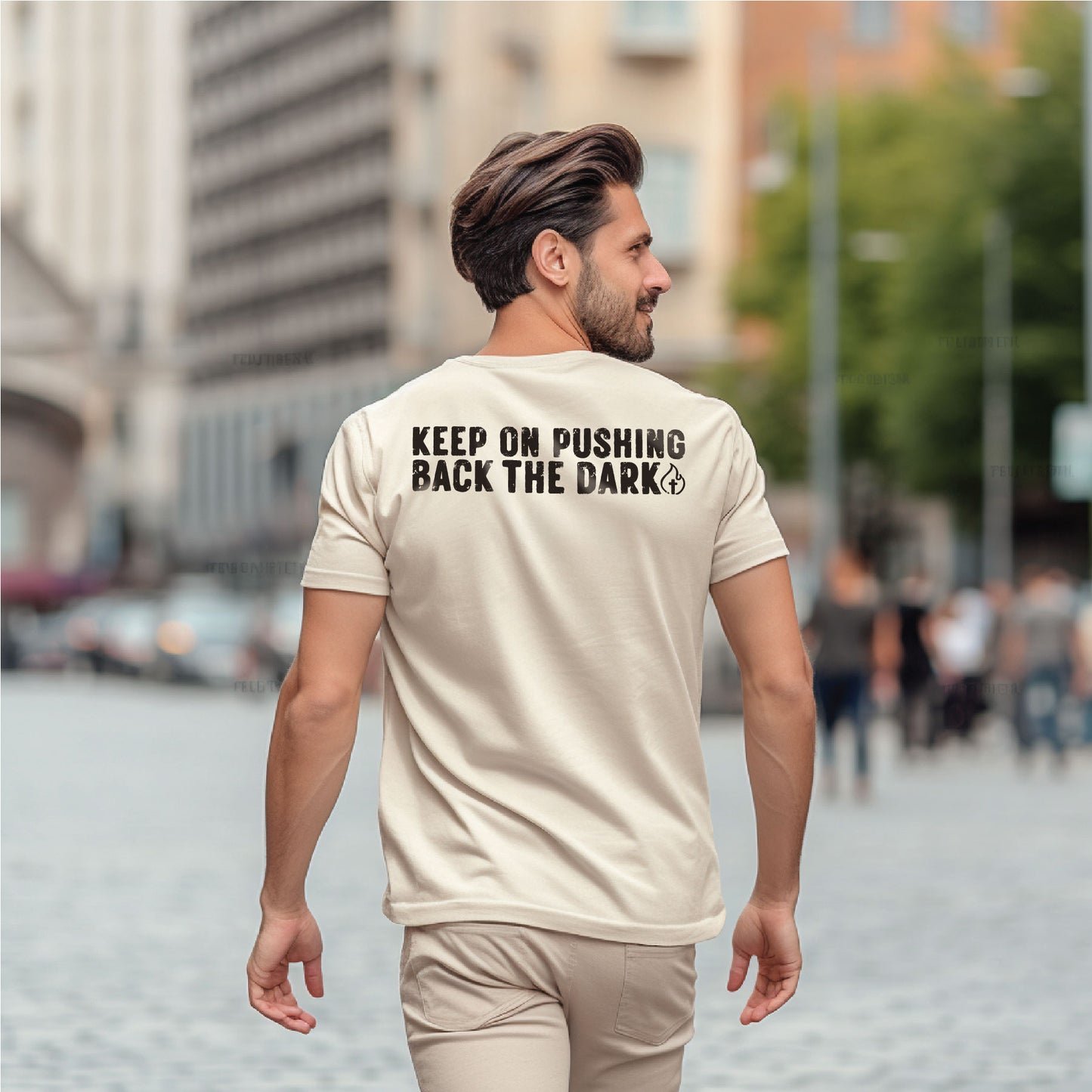 Pushing Back The Dark Tee