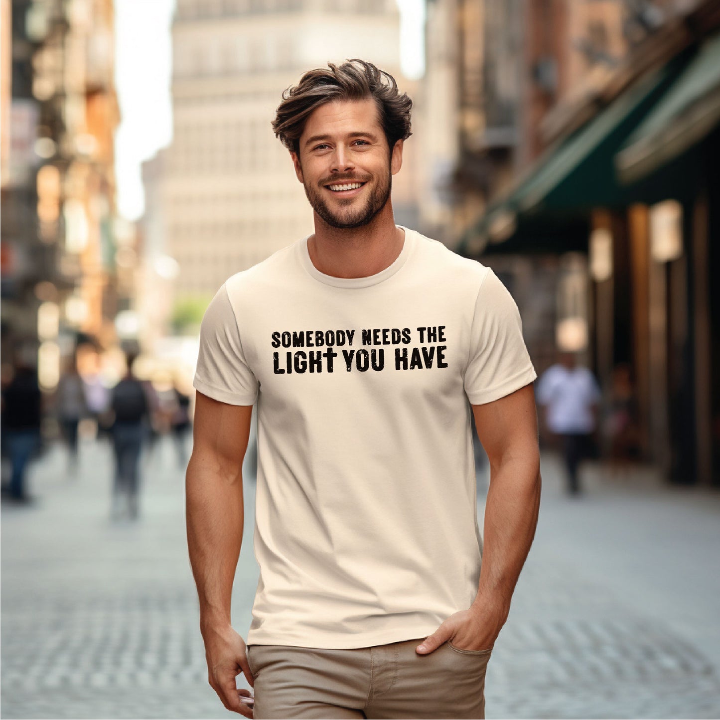 Pushing Back The Dark Tee
