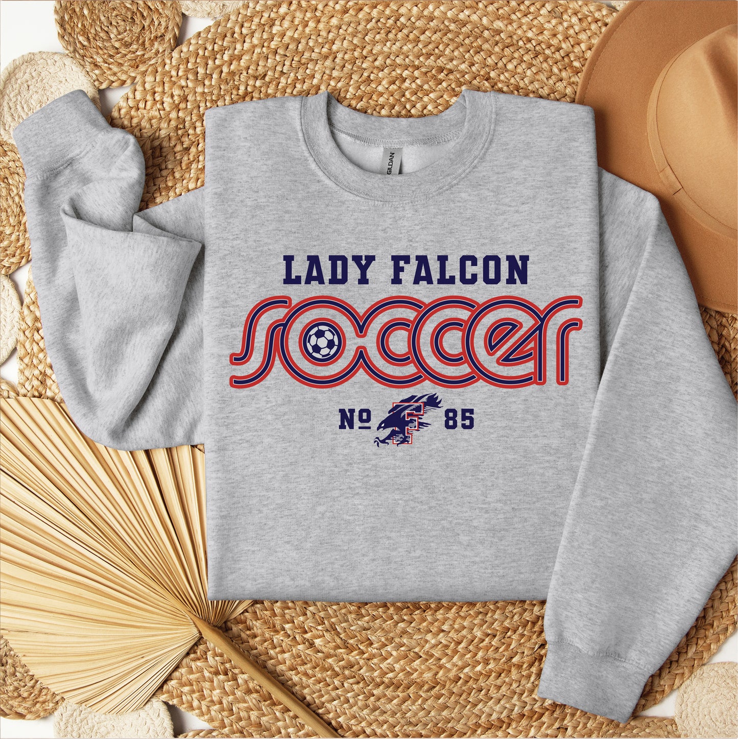 Retro Lady Falcon Player Crew