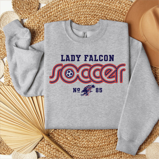 Retro Lady Falcon Player Crew