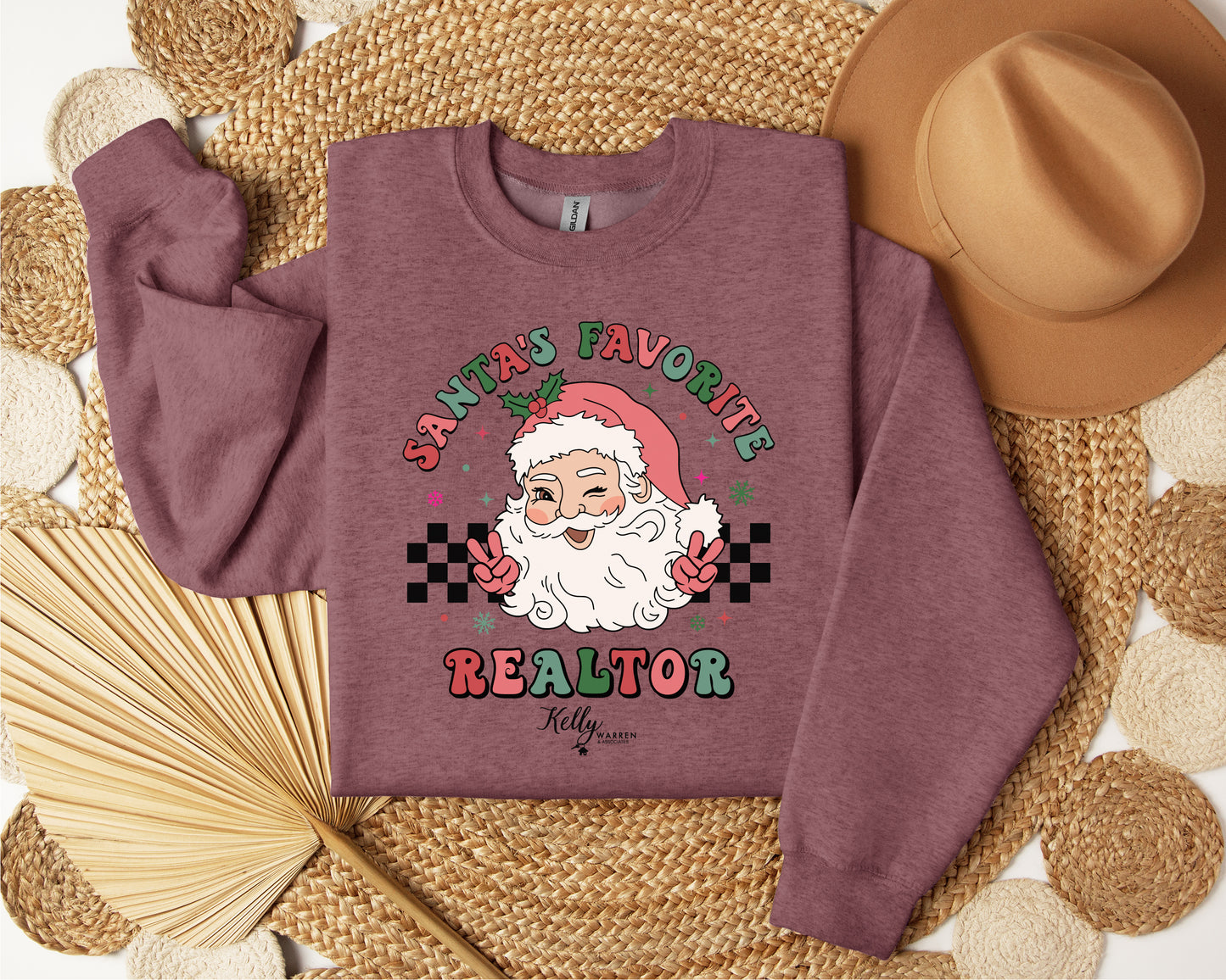 KWA Santa's Favorite Realtor Unisex Crew