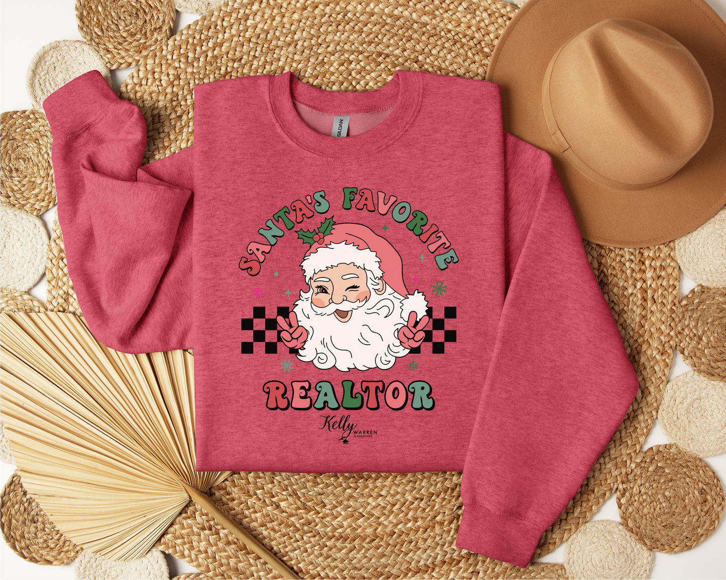 KWA Santa's Favorite Realtor Unisex Crew