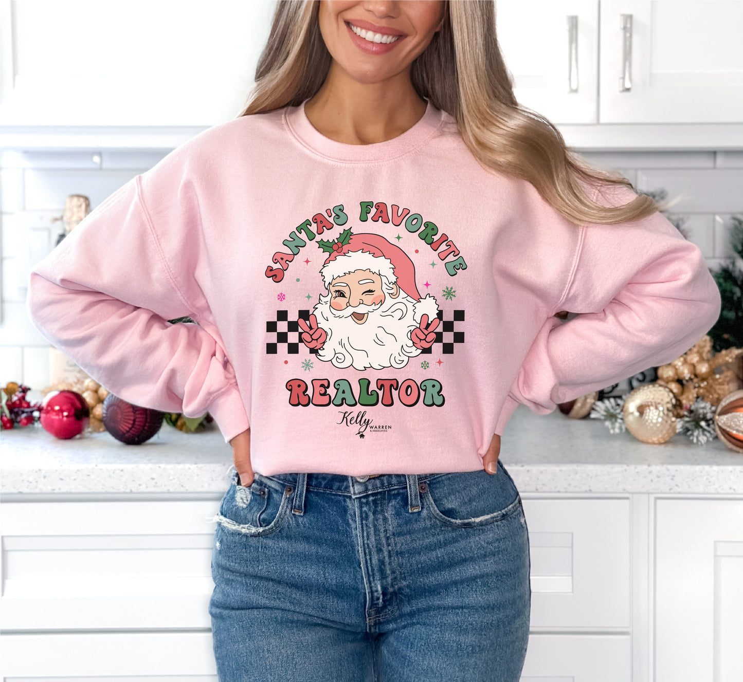 KWA Santa's Favorite Realtor Unisex Crew