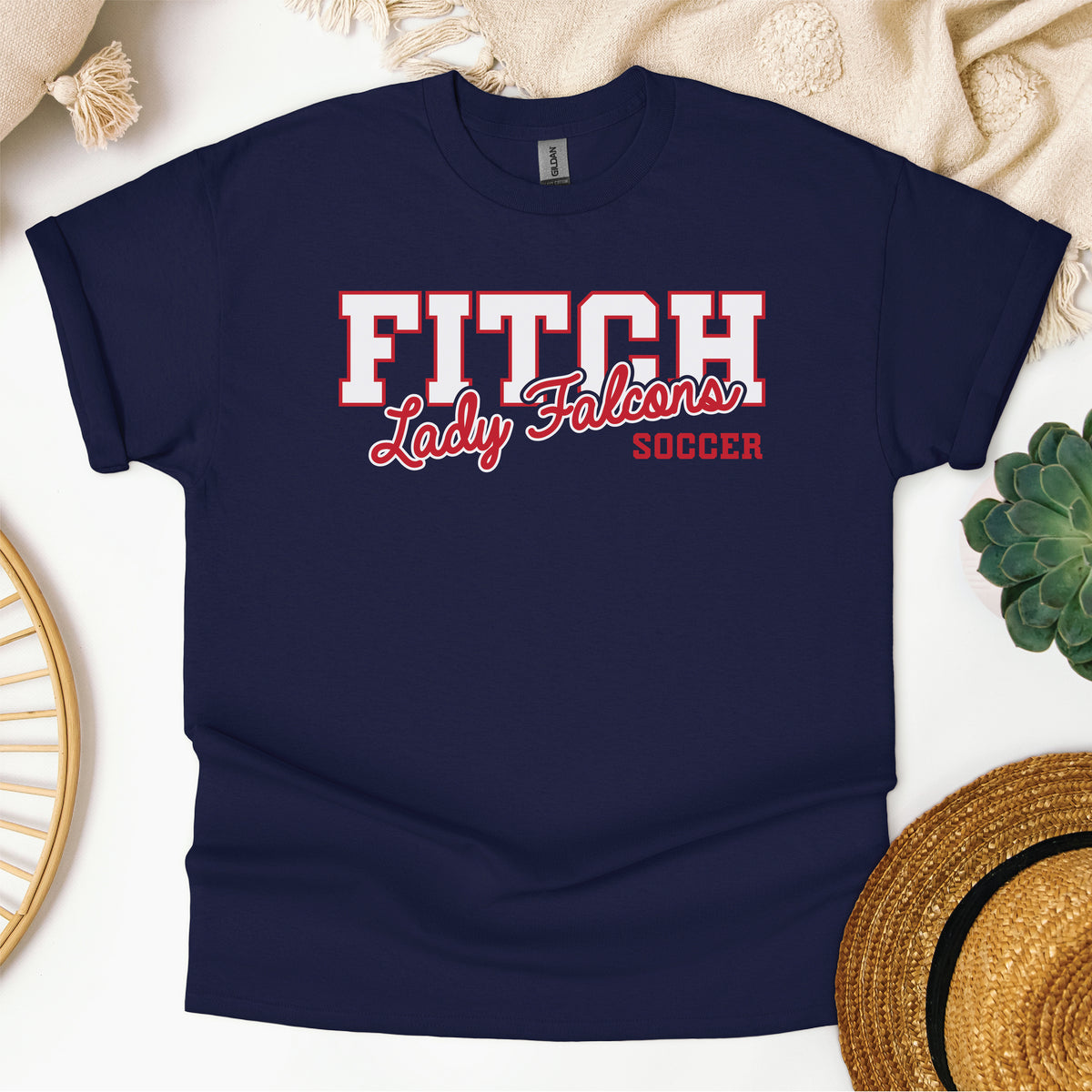 Lady Falcons Script Tee
