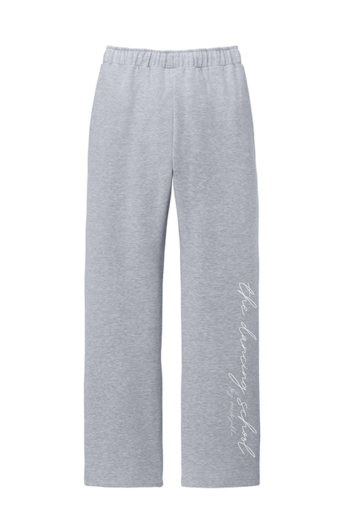 Wide Leg The Dancing School Script Sweatpants