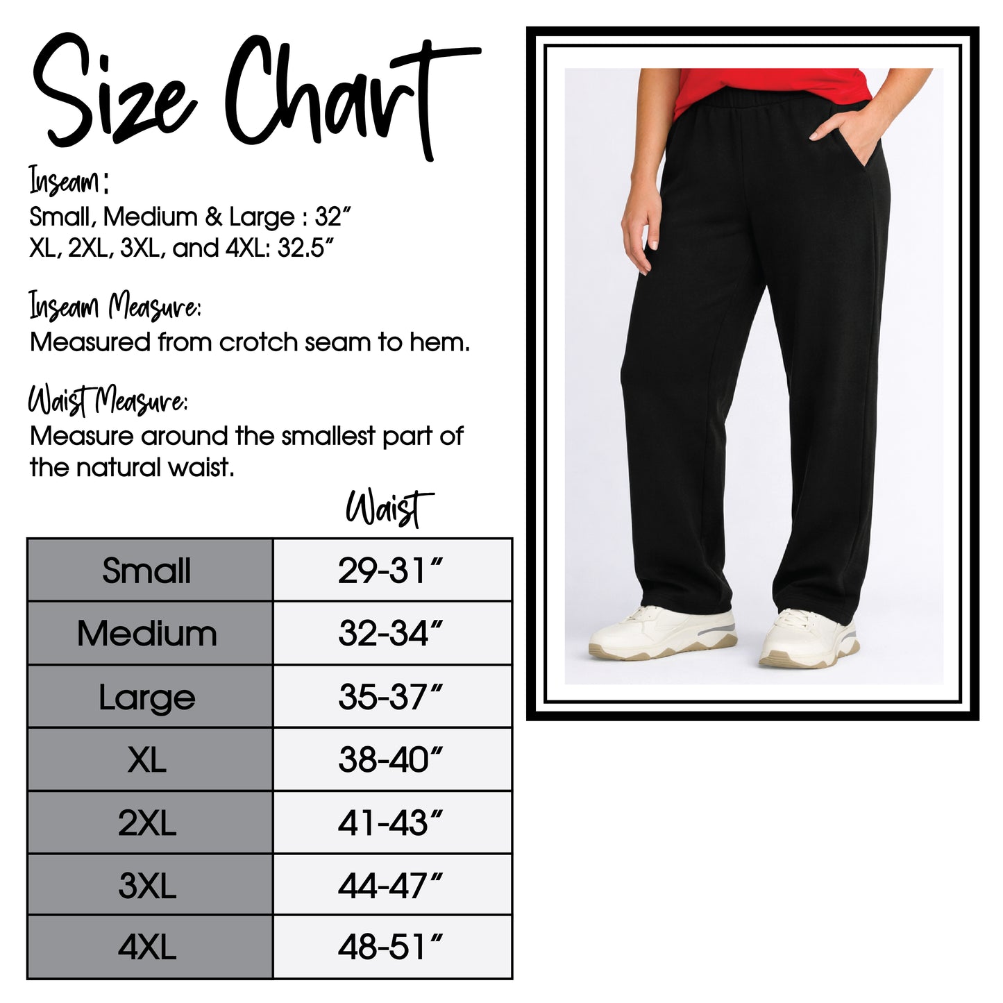 Wide Leg Struthers Color Guard 26-27 Sweatpants
