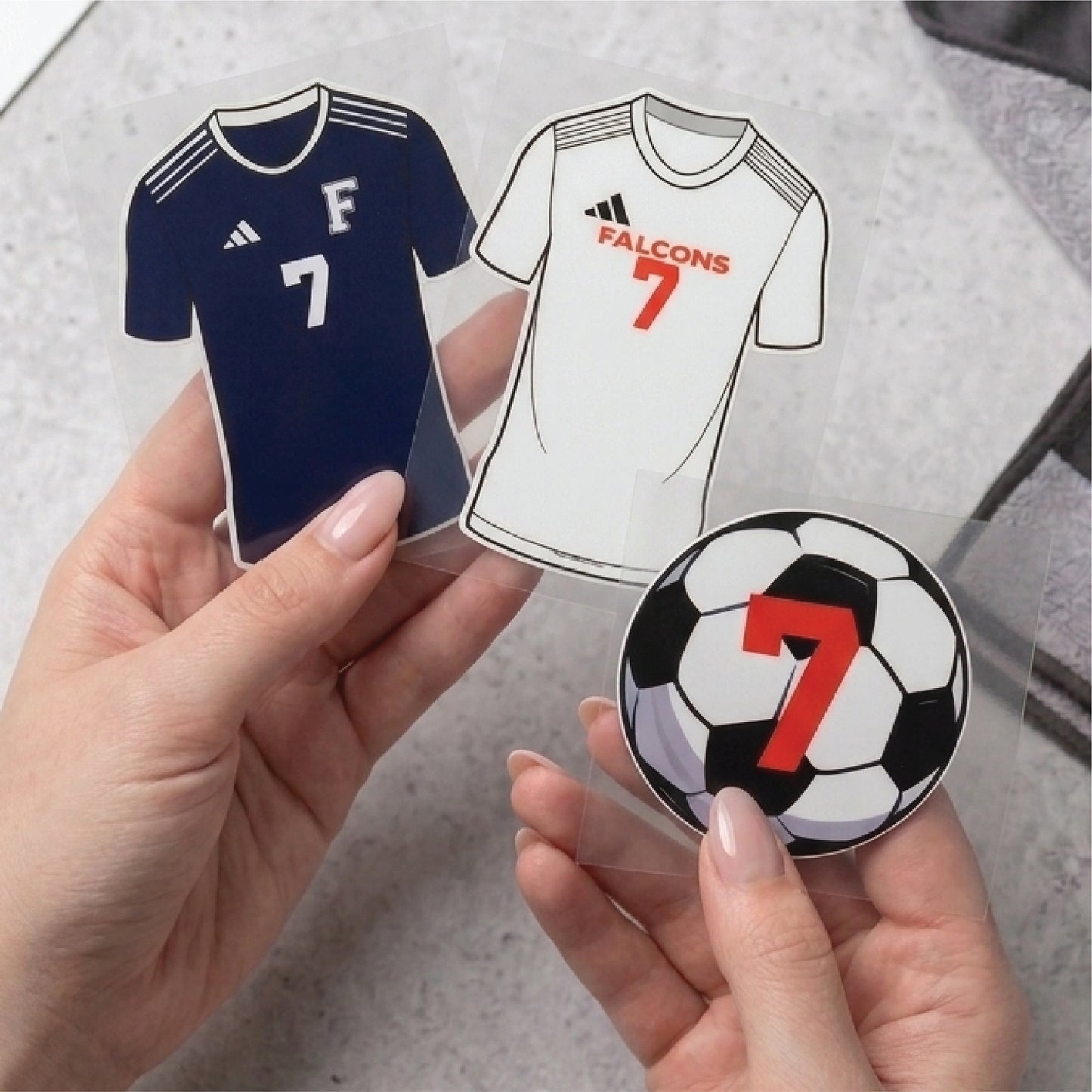 Custom UV Printed Stickers