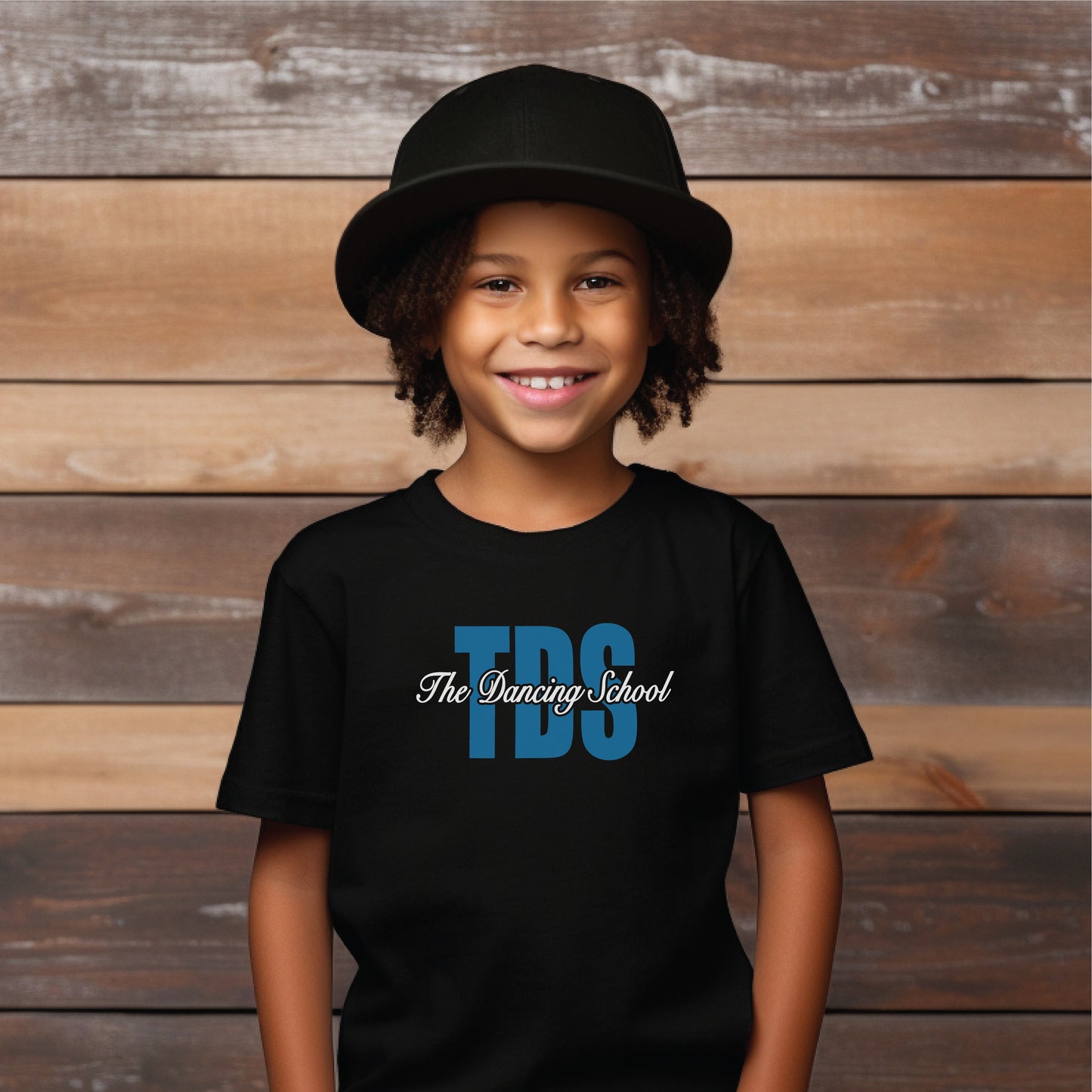 The Dancing School Block Logo Tee