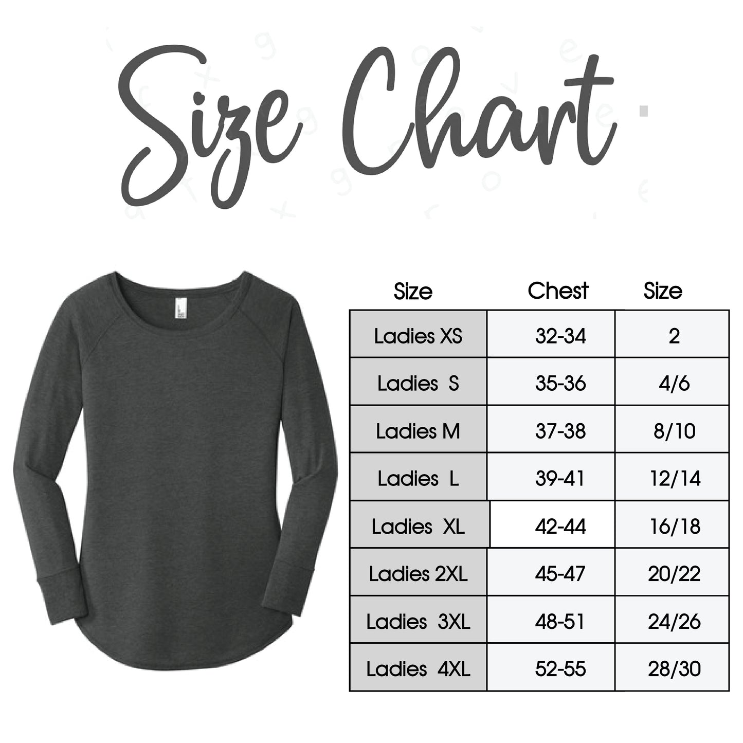 Coffee, Chaos & Cuss Words Ladies Tunic Top
