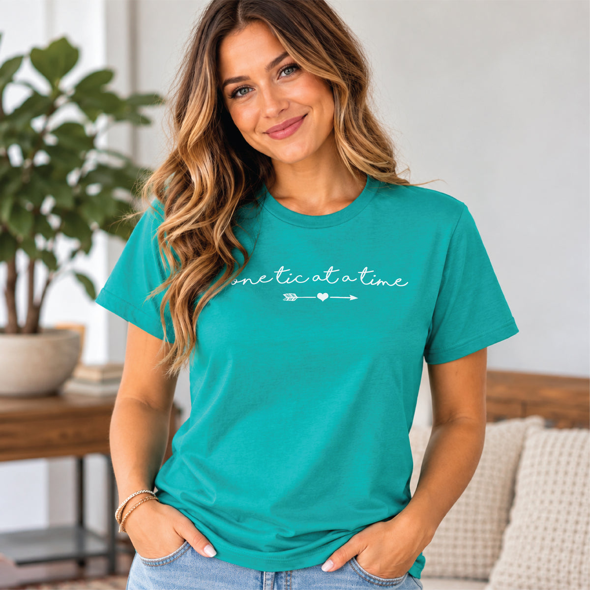 One Tic at a Time Script Tee