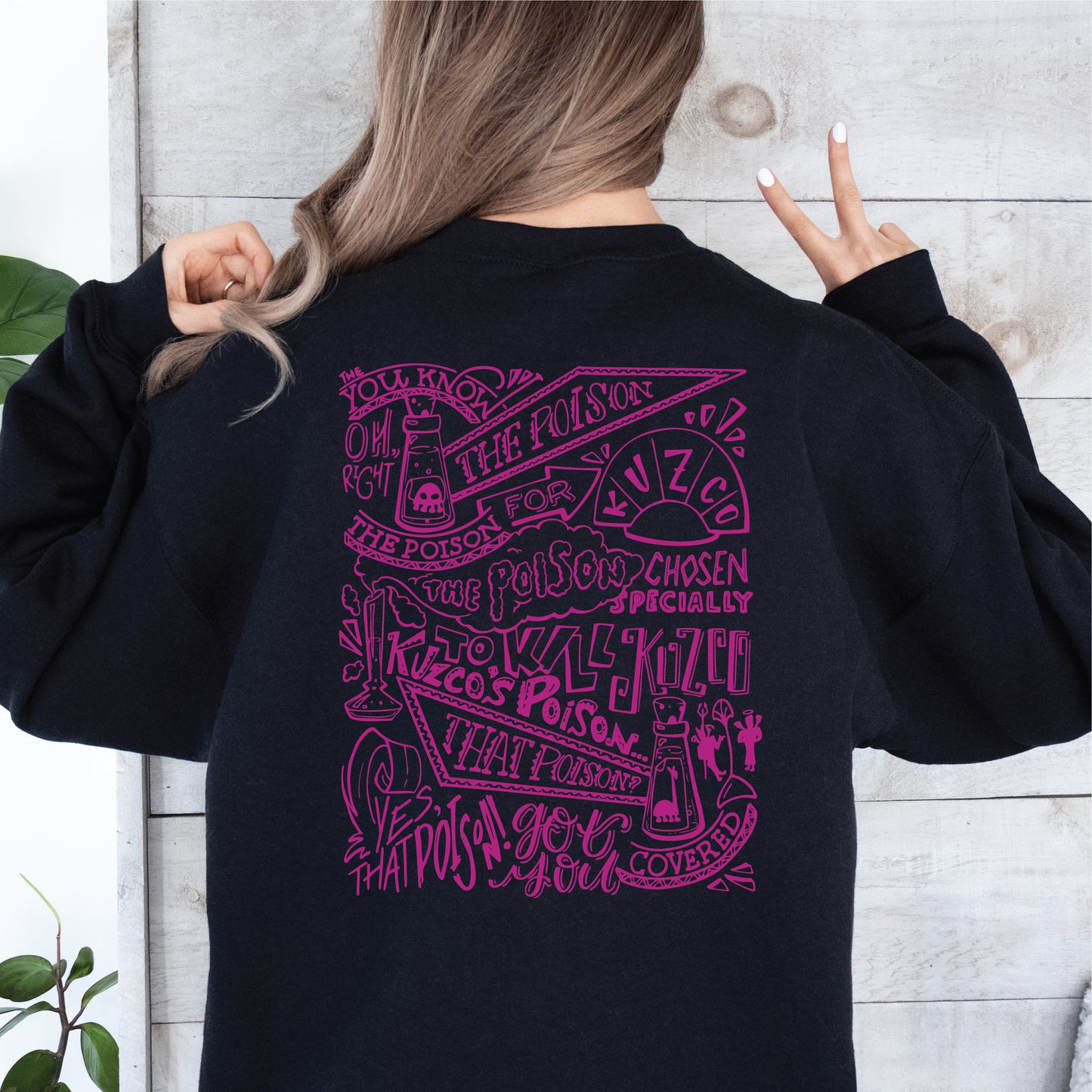 Kuzco's Poison Llama Poison Cozy Crew