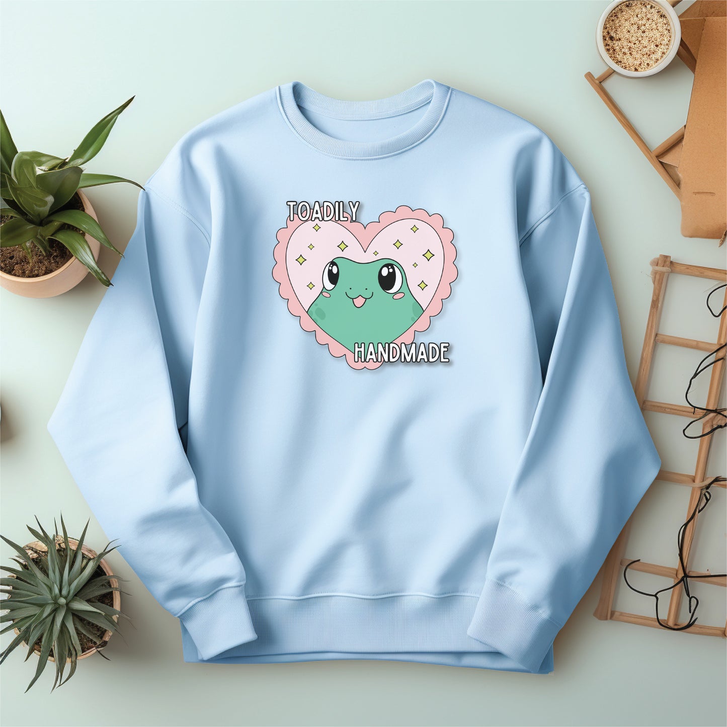 Toadily Handmade Crew Sweatshirt