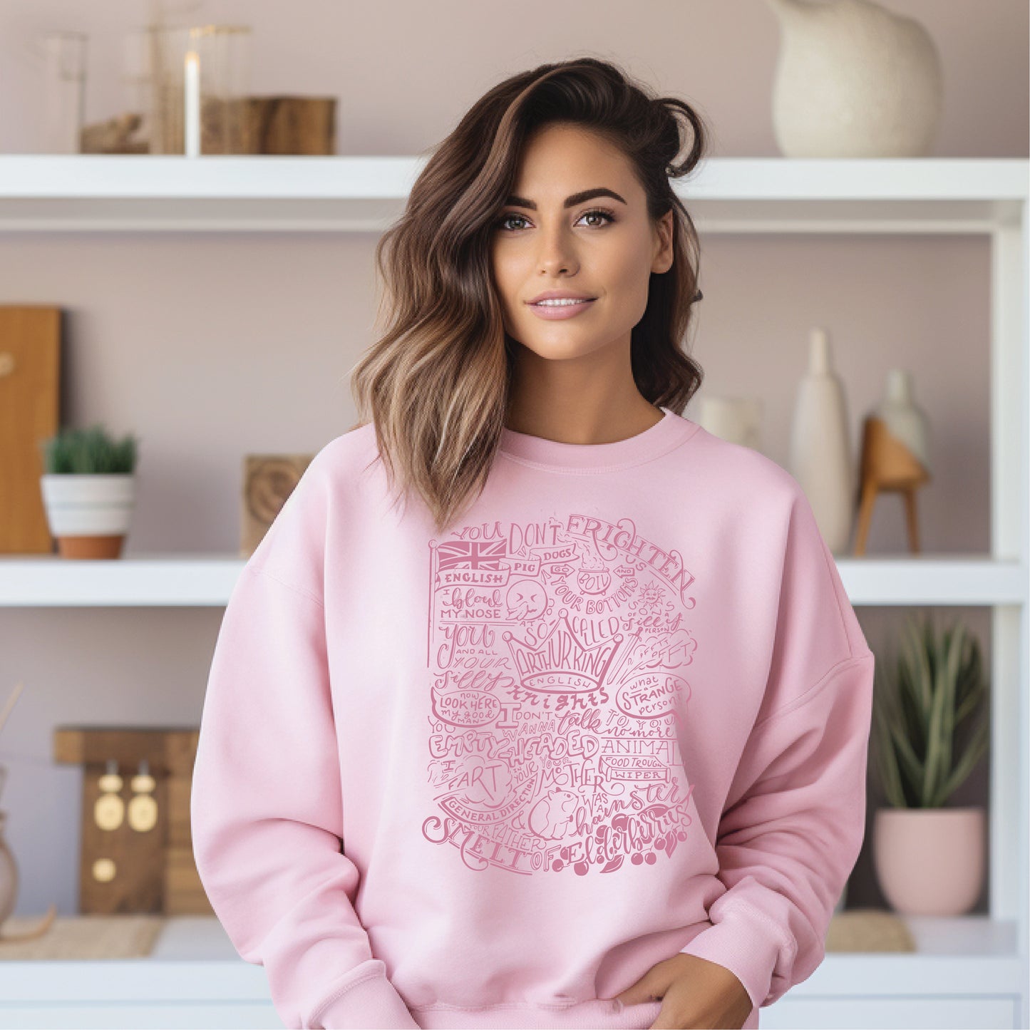 Monty Python Insult Crewneck Sweatshirt
