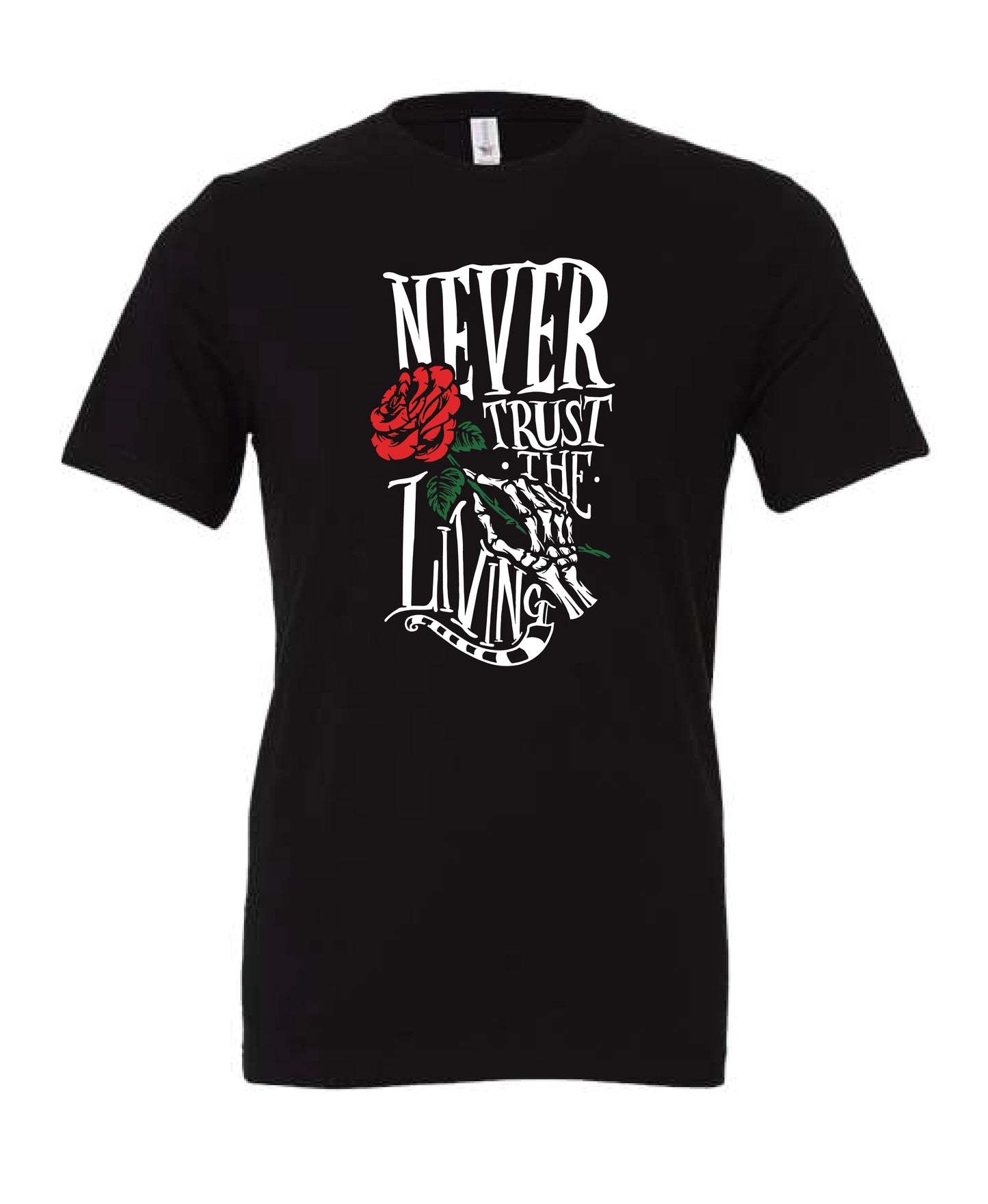 Never Trust The Living Beetlejuice Inspired Tee