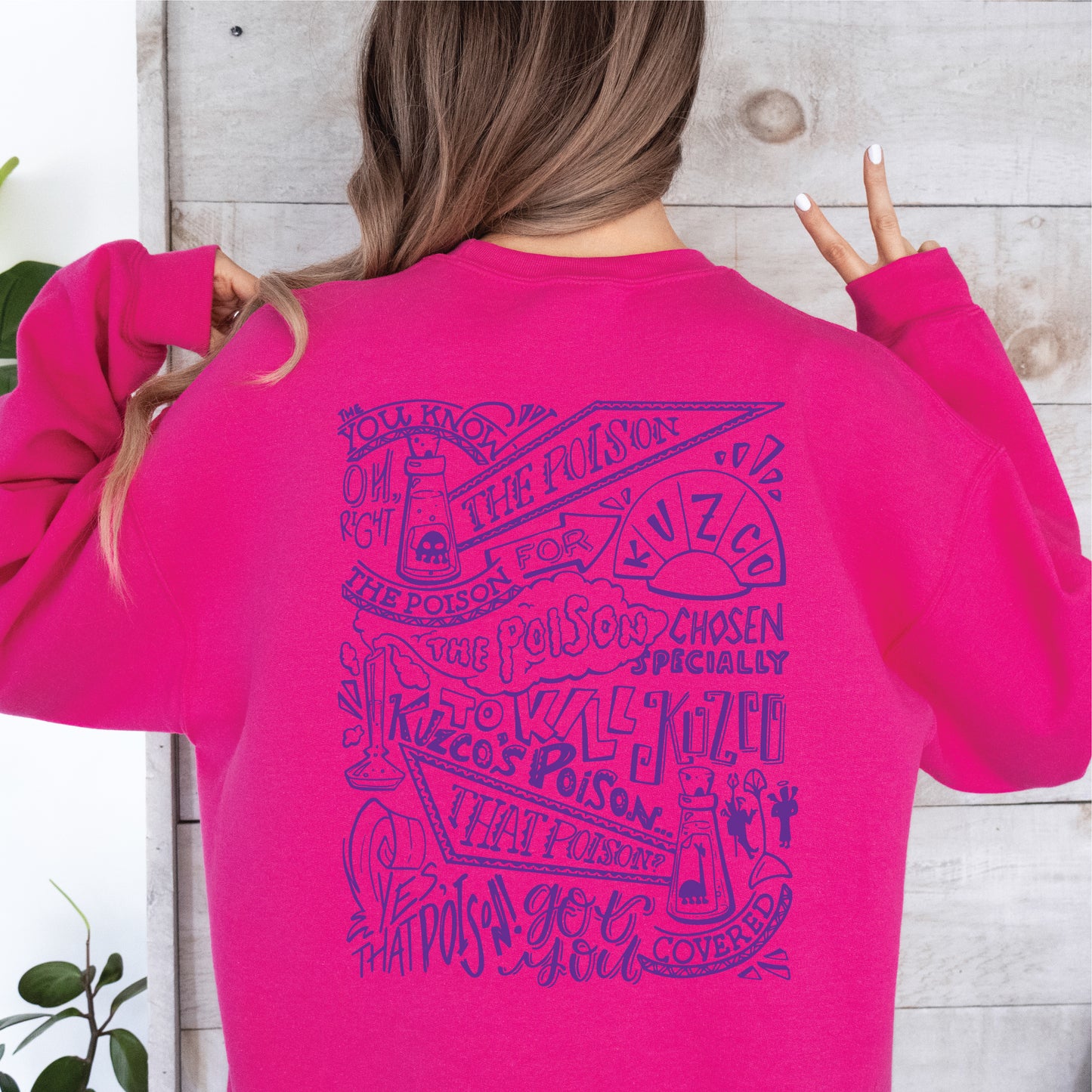 Kuzco's Poison Llama Poison Cozy Crew