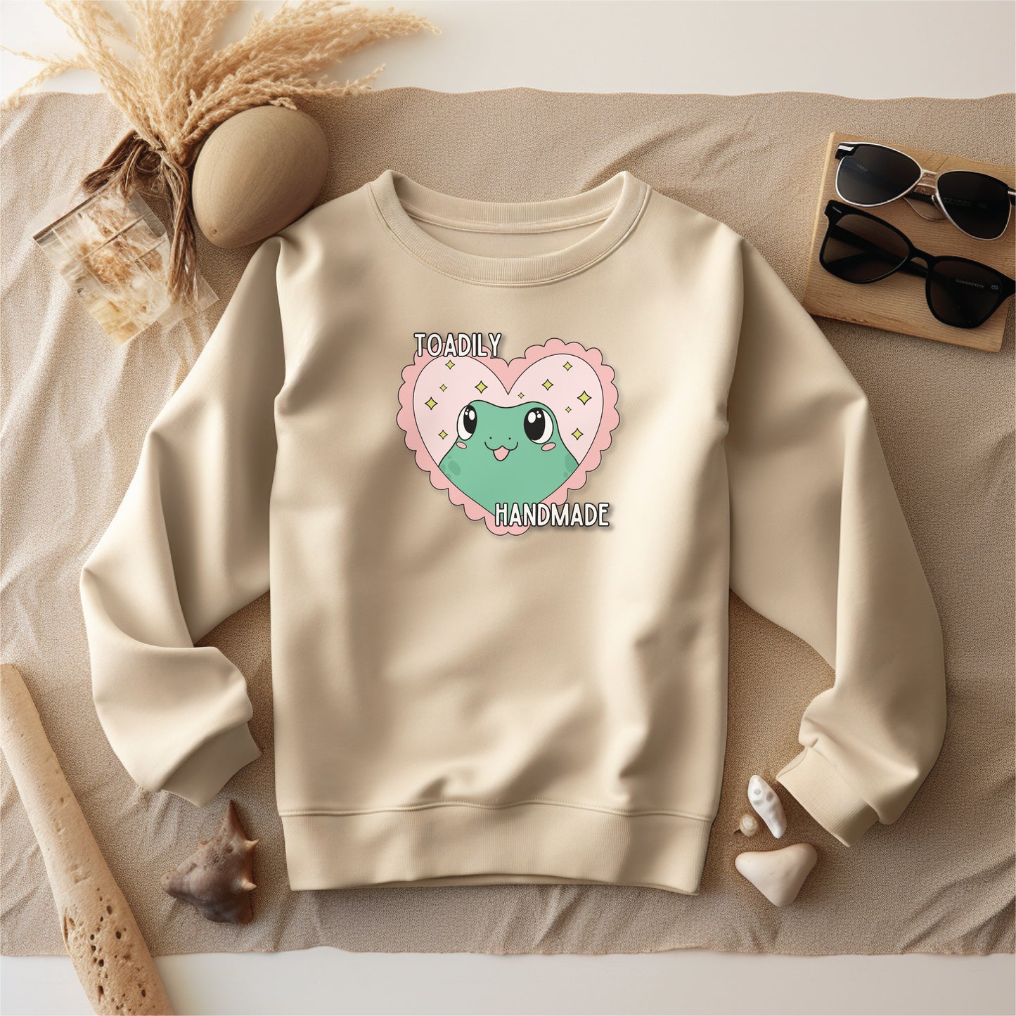 Toadily Handmade Crew Sweatshirt