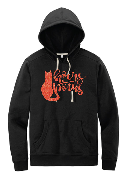 Hocus Pocus Thackery Binx Glitter/Solid Hoodie